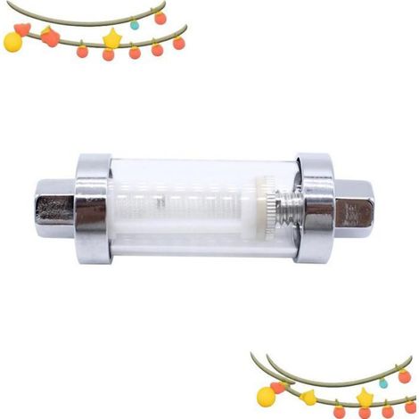 Filtre À Carburant - Universel - Raccords 1/4 Pouces 5/16 Pouces 3/8 Pouces - Pour Essence Diesel Biocarburant Eau - 1 Pièce (1/5)