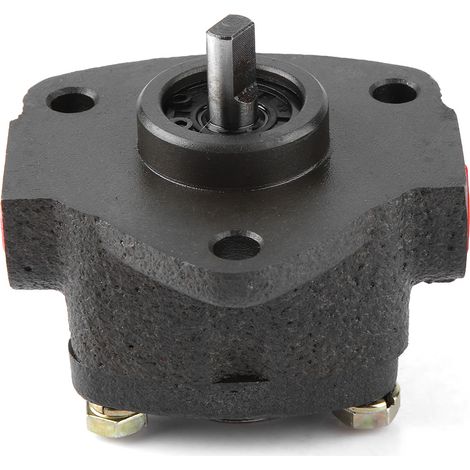 Pompe à huile triangulaire à engrenages internes cycloidaux, type insert BMA-10A, lubrification industrielle, débit précis, compacte, pour systèmes hydrauliques et machines-outils (1/5)