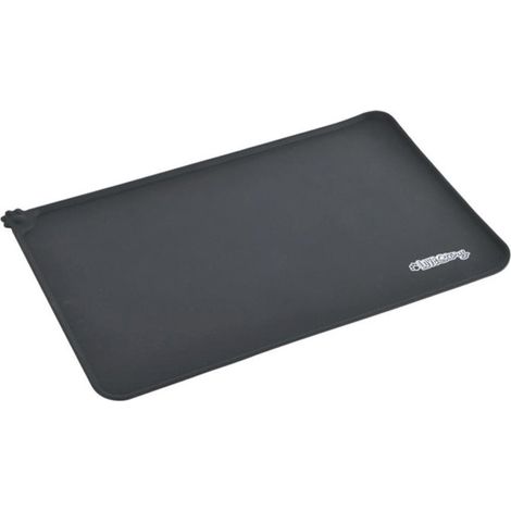 Tapis de repas pour chien et chat - Noir - L 54 x l 38 cm - Livraison gratuite (1/3)