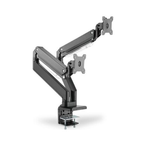 DIGITUS Digitus Monitorhalterung GDF + KB 2x15kg Gasdruckfeder und Klemmbefestigung (DA-90427)