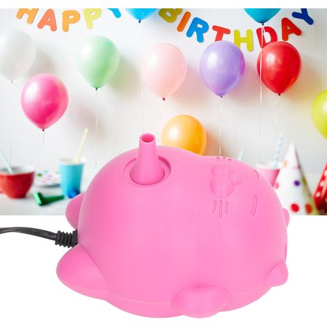 Pompe à ballons électrique rose TK-709, machine à ballons, pompe à air, fournitures festives, norme européenne 220-240 V (1/5)