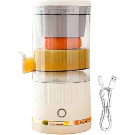 1 unité presse-agrumes, mixeur compact, presse-agrumes électrique rechargeable, pour citrons oranges pamplemousses, usage domestique et voyage (1/5)
