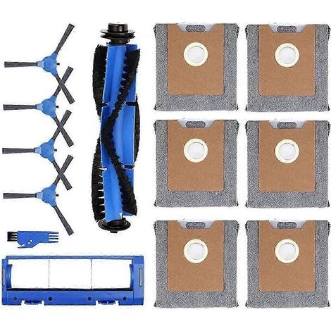Pièces de rechange pour aspirateur robot hybride Robovac Clean G35 G40 : brosse principale, filtre HEPA, sac à poussière (1/4)