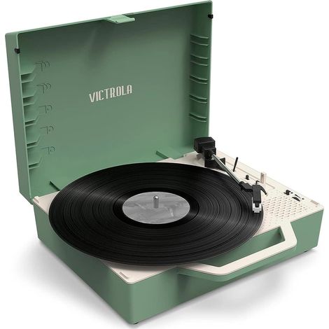 Platine vinyle Victrola Re-Spin Eco conçue Vert