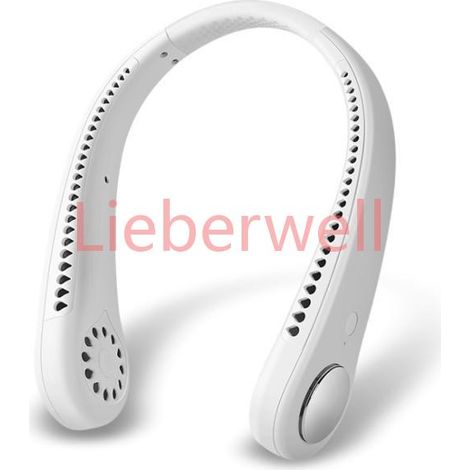Ventilateur suspendu bluetooth rotatif sans feuilles cadeau extérieur , ATELIX , vent réglable mini ventilateur électrique pour jo (1/4)