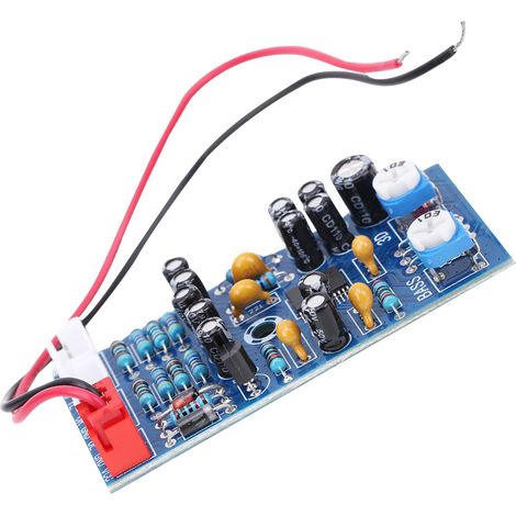 Panneau avant 3D Hall, caisson de basses JRC2706, carte de préamplification des effets sonores, alimentation CC 12-24 V (1/5)