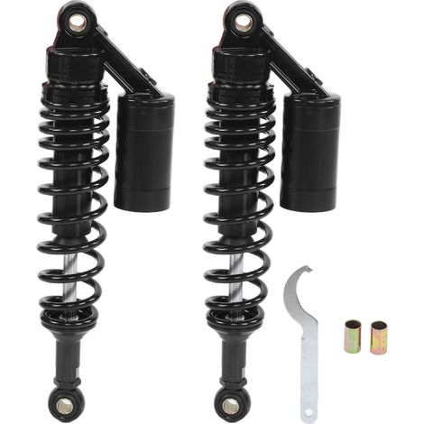 d amortisseurs arrière universels de 340 mm pour moto quad