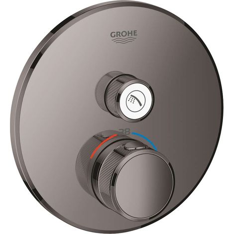 Grohe Grohtherm SmartControl Miscelatore termostatico a 1 via Antracite, 29118A00 (1/2)