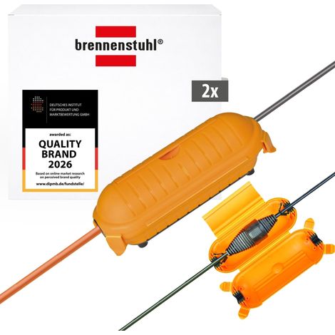 Brennenstuhl Set 2 pezzi Safe-Box BIG IP44 / Scatola di protezione per cavo di prolunga