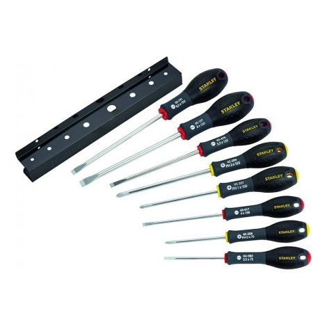 JUEGO DESTORNILLADORES STANLEY FATMAX PLANO/PHILLIPS - 8 PIEZAS - STANLEY BLACK & DECK (1/2)