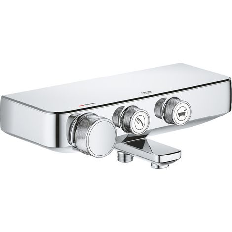 Miscelatore Termostatico GROHE Per Vasca-Doccia - Con Manopola Graduata Per Impostare La Temperatura Stile Moderno (1/2)