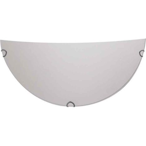 FAB 158261001 Applicare Half Moon Avis 1xe27 Bianco 25x12,5x7 Cm