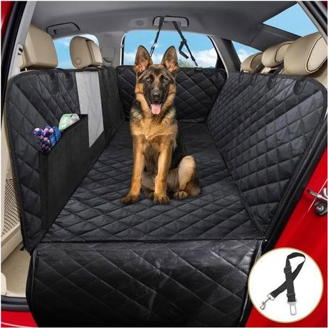 Housses de Siège d'auto pour Chien,Protection Chien Universelle avec Fenêtre de Visualisation,adaptable à tous véhicules (1/5)