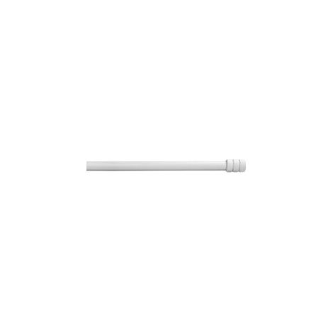 BASTONE METALLO D 20/19 120/210CM CILINDRO BIANCO Q.TA 6