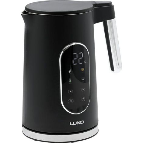 LUND CZAJNIK EL. 1,7L, REG.TEMP, CZARNY