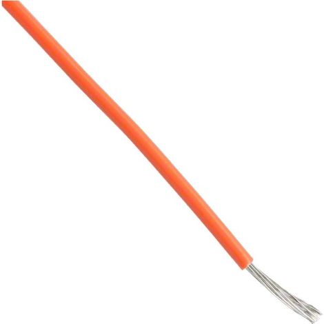 Câble métallique FILOTEX unipolaire 20 AWG 250V Orange