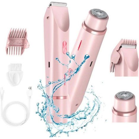 Rasoir électrique - Comfort - 2 en 1 - Tête lavable - Fonctionnement sans fil - Pour femme (1/5)