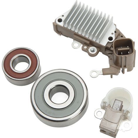 Kit de réparation d'alternateur 31150 P2T 003 : régulateur de tension, porte-balais, roulement pour Accord L4 2.3L 1998-2002 (1/5)