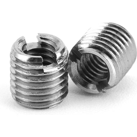 10 Stück Feingewinde, Innengewinde M40,7, Außengewinde M60,75, Länge 6 mm. (1/5)
