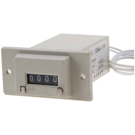 Compteur électromagnétique à 4 chiffres CSK4-YKW AC 220 V (01) (1/5)