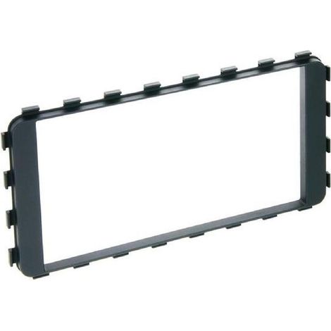 Facade autoradio 2DIN compatible avec TOYOTA IQ ap10 - NOIR - AVEC NAVIGATION ORIGINE