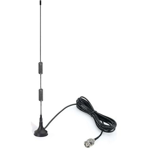 Ham Radio Police Scanner Antenna Amateur Radio Mobile Radio Scanner Antenna Magnetic Base Bnc Male Antenna Compatible (1/3)