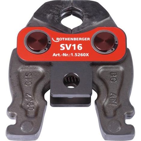 Rothenberger SV16 mandíbula de prensado de acero duradero