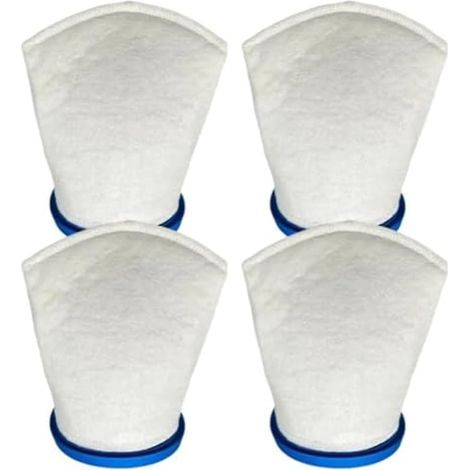 Lot de 2 ou 4 sacs filtrants ultra-fins pour sable et boue, maille de 20 microns, compatibles avec les aspirateurs de piscine Pool Blaster Max/Catfish Ultra (P30X022SS/PBW022SS) et iVac 250, Volt FX. (1/5)