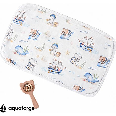 Almofada Infantil Fibra de Bambu Respirável 30 x 50 cm (1/5)