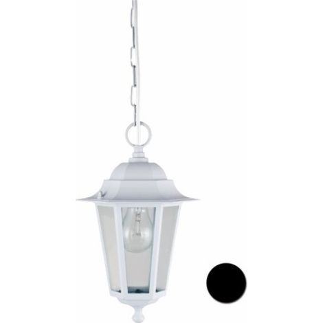 Farol jard colgar e27 60w met bl orlando luxform