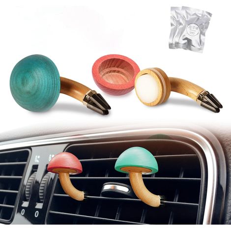 Désodorisant en forme de voiture pilote lapin mignon – Ventilateur à hélice rotative, décoration de parfum créative (1/5)