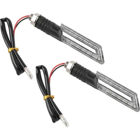 TRADE SHOP - Luce 15 Led Universale Indicatori Di Direzione Sterzo Frecce Per Moto Scooter -