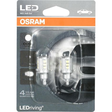 OSRAM 9212CW-02B LEDriving Standard Ersatz-Innenraumbeleuchtung, 2er Set, W16w - Auto Lampe Premium E-geprüft - Versand DE (1/2)