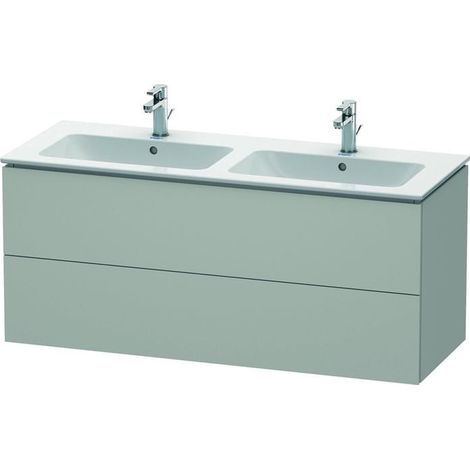 Duravit L-Cube Waschtischunterbau wandhängend, 2 Schubkästen, (1/5)