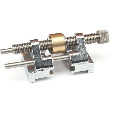 Messerschärfhilfe – Edelstahl – Seitliche Klemme – Fester Winkel – Mit Messingrolle, geeignet für Holzmeißel, Hobel und Flachmeißel – Breiten von 0,8 bis 8,2 cm – Crezuo (1/3)