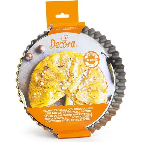 Stampo per crostate in metallo, mazurka, 30 cm, antiaderente (1/5)