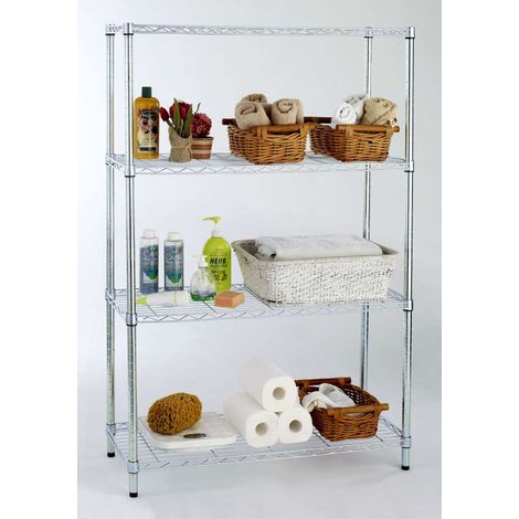 Libreria Light Cromata 4 Ripiani Cm 36 X 91 X H. 137 (1/4)