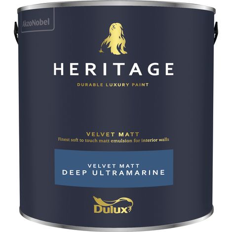 Dulux Heritage Velvet Matt - 2.5L - Deep Ultramarine