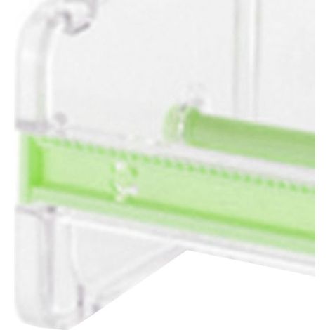 Ruban adhésif Washi Distributeur Découpeur Transparent 2 Barres Dentelées ABS Empilable Support Rangement Vert (1/4)