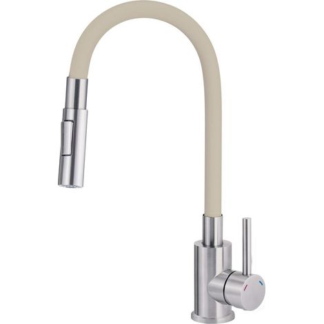 Deante Rubinetto da cucina beige 400 mm