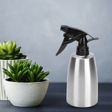 400 ml Edelstahl-Sprühflasche für den Haushalt, Gewürzdose, Küchenutensilien (1/5)
