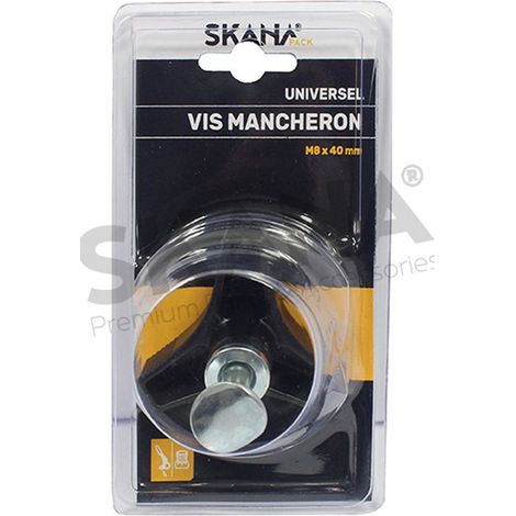 Verstellbarer Lenkerbolzen mit Spannmutter vom Typ Honda. M8 x 40 mm Schraube. Ersetzt Original 53125-va5-000.