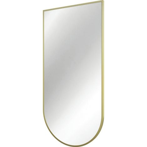 Deante Silia espejo baño oro cepillado 80x58x110 cm