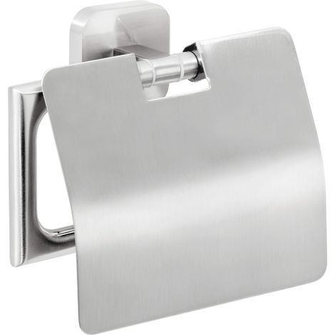 tesa® Esteetic Toilet Roll Holder with Lid (1/5)