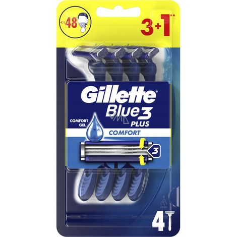 Rasoio usa e getta Gillette Blue 3 PLUS COMFORT 3+1 (1/5)