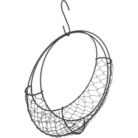 Support suspendu en métal forme de S SHERCHPRY pour petites plantes et cactus (1/5)