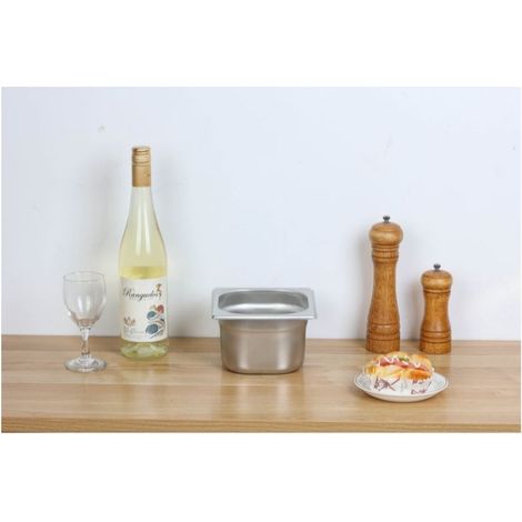 Bac Gastronorme GN 1/6 P 100 mm - 1,6 L (1/5)