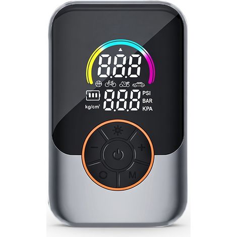 Inflador de neumáticos inalámbrico con pantalla a color para coche, modelo 221Pro-B-1 (1/5)