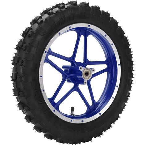 2,510 Zoll rutschfester Hinterreifen aus Gummi für 47ccm 49ccm 2-Takt Mini-Motocross-Motorräder (Blau) (1/5)
