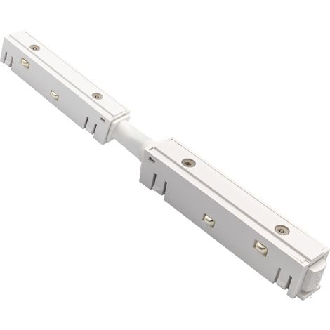 Connettore angolare corto bianco per binari magnetici SMART TRACK 48VDC (1/5)